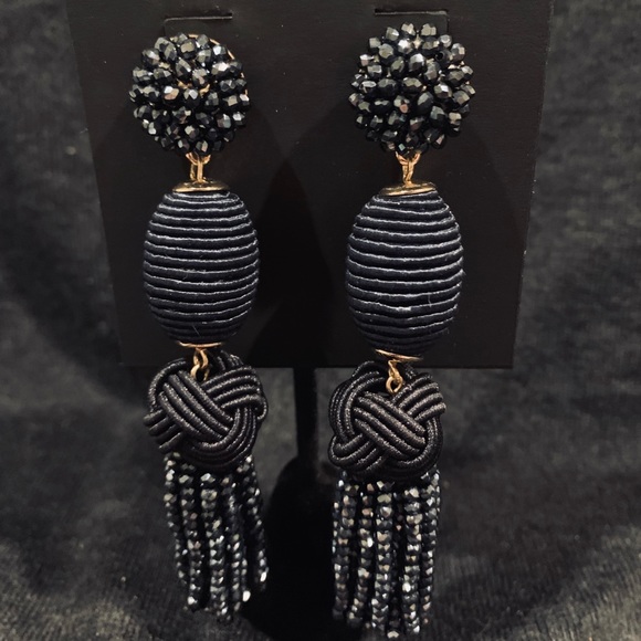 BaubleBar Jewelry - BaubleBar Blue Beaded Drop Earrings BaubleBar Jewelry - BaubleBar Blue Beaded Drop Earrings